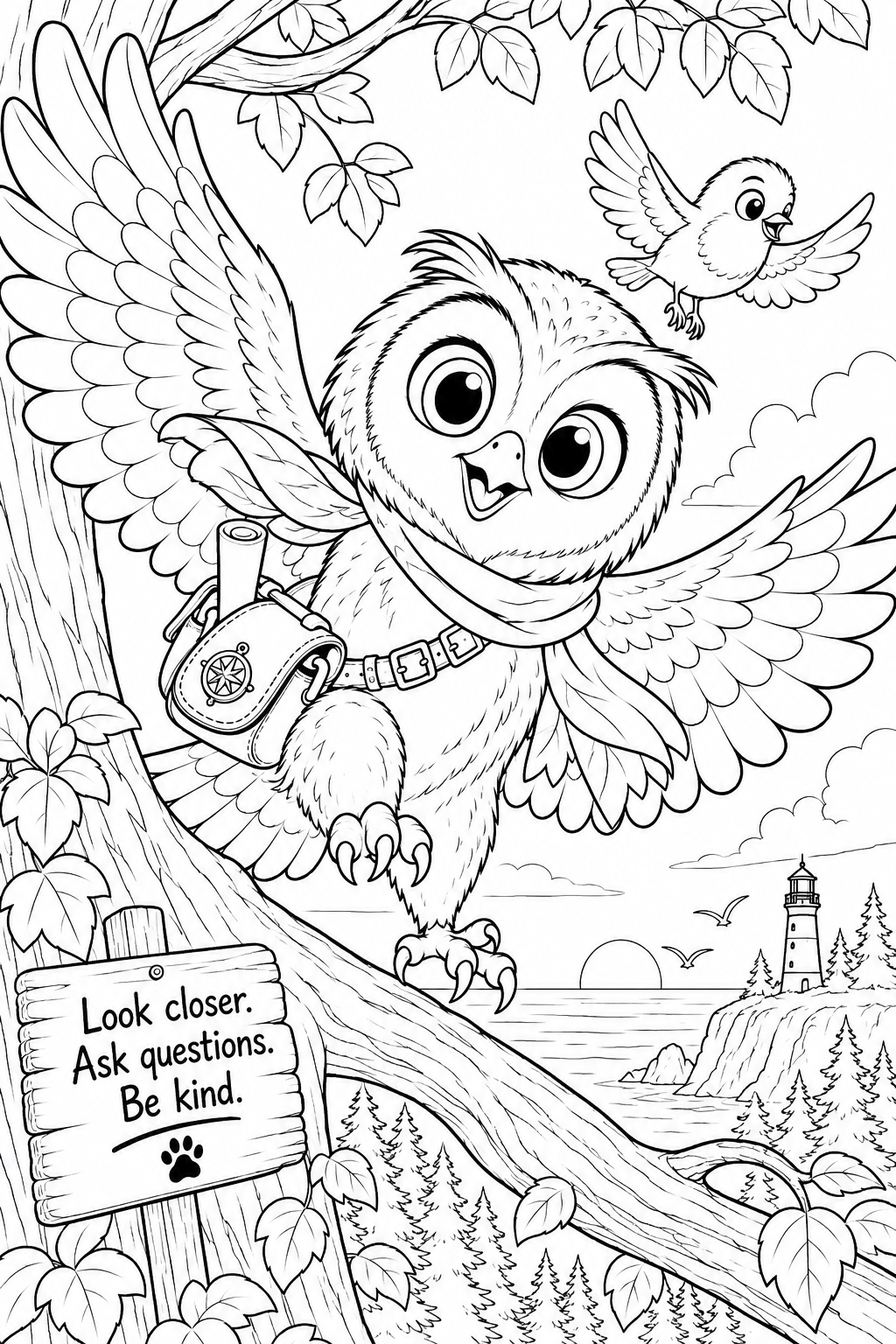 Olivier colouring activity preview