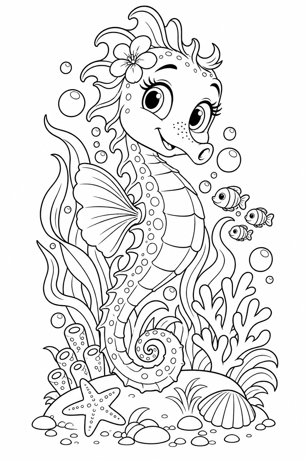 Sally colouring activity preview
